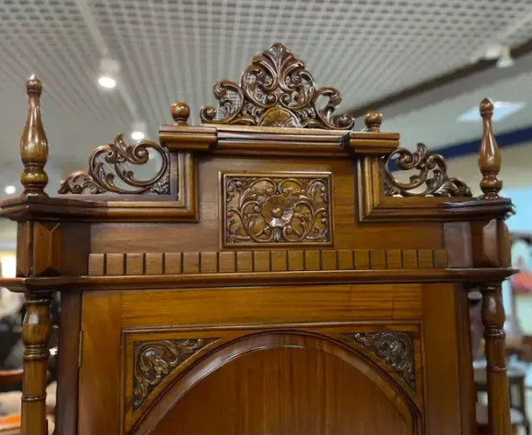 Шкаф платяной с полками МИГ908 YWBACR-M купить в интернет магазине Мебель из массива. Звоните +7 495 961-63-63 Мебель Индонезии