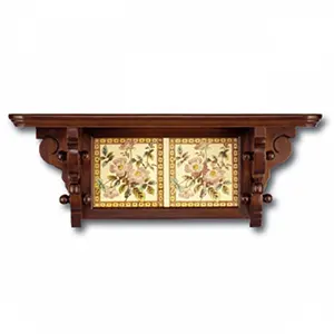 Полка большая с картинкой МИГ428 WSE-M купить в интернет магазине Мебель из массива. Звоните +7 495 961-63-63 Мебель Индонезии